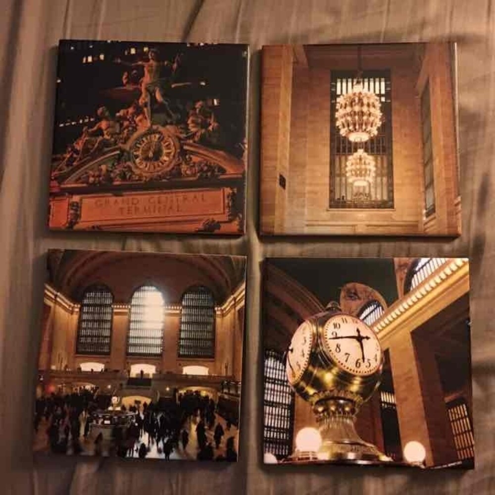 4 coasters Grand Central Station